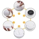 Set 3 Lumini pentru dulap Rotunde cu 5 moduri de iluminare si Telecomanda