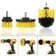 Set 3 perii Galbene curatare cu adaptor pentru bormasina/autofiletanta