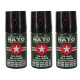 Set 3 Spray NATO Paralizant de Buzunar