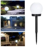 SET 4 Lampi solare X18 pentru gradina sau terasa in forma de GLOB