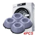Set 4 Picioruse GRI antisoc si antiderapante pentru masina de spalat