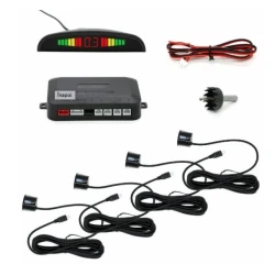 Set 4 Senzori Parcare NEGRI cu afisaj LED MD