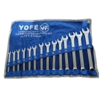 Set chei combinate fixe si inelare Yofe 14 piese  8 - 24 mm