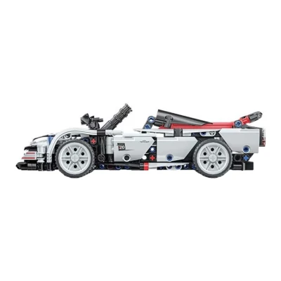 Set Constructie Masina Sport JM800 Gri 500 Piese