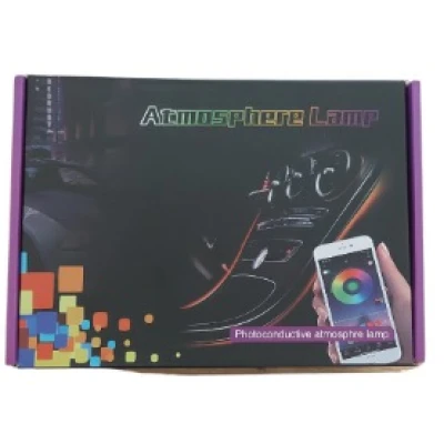 Set cu 18 lumini ambientale RGB Shymphony cu aplicatie bluetooth