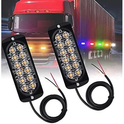 Set doua proiectoare cu 12 Leduri 36W 2 Fire Lampi Gabarit