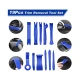 Set husa 19 piese extractoare pentru radio tapiterie cleme auto