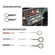 Set husa 19 piese extractoare pentru radio tapiterie cleme auto