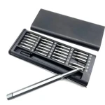 Set Surubelnite de Precizie 24 in 1 cu Trusa de depozitare Neagra