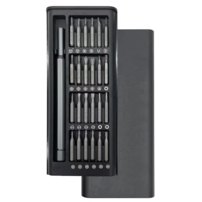 Set Surubelnite de Precizie 24 in 1 cu Trusa de depozitare Neagra