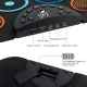 Set Tobe electronice digitale din Silicon cu pedale de picior 9 USB 9 Paduri de tobe colorate