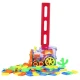 Set trenulet electric de jucarie cu 60 de piese domino