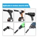 Set trusa tubulare impact Otel 10 piese 1/2 inch de la 8 la 24mm Negru