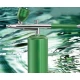Spray hidratare pentru fata Q ZY8 portabil din metal pentru curatarea tenului verde