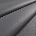 Sul autoadeziv din piele ecologica (imitatie piele) 75 CM x 250 CM GRI inchis cu textura