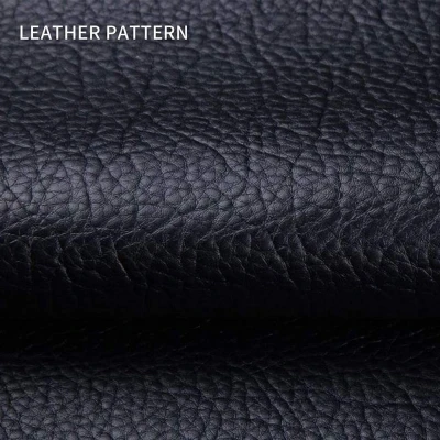 UB Sul autoadeziv LY din piele ecologica (imitatie piele) 0.45 x 3.0m NEGRU cu textura