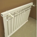 Suport dublu pentru uscare prosoape cu prindere pe calorifer 50 cm