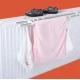 Suport dublu pentru uscare prosoape cu prindere pe calorifer 50 cm