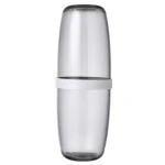 Suport Multifunctional Transparent pentru Periuta de Dinti 