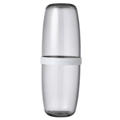 Suport Multifunctional Transparent pentru Periuta de Dinti