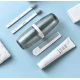 Suport Multifunctional Transparent pentru Periuta de Dinti