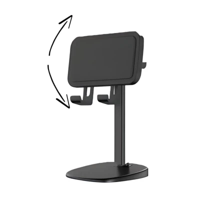 Suport Reglabil pentru Telefon/Tableta de birou cu suport pentru Casti Q-ZJ201