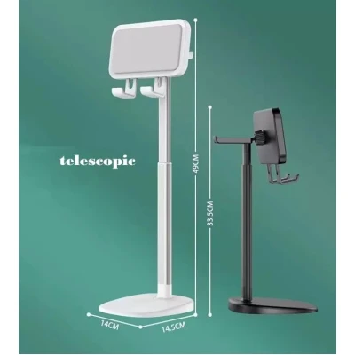 Suport Reglabil pentru Telefon/Tableta de birou cu suport pentru Casti Q-ZJ201