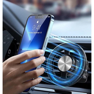Suport telefon Auto magnetic pentru grila ventilatie cu rotație 360 ​​Q-CX01