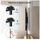 Suport TV fix de perete 26"-63" Negru AMI