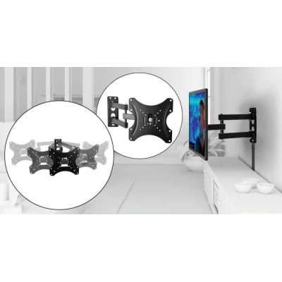 Suport TV retractabil pentru perete 10-32"