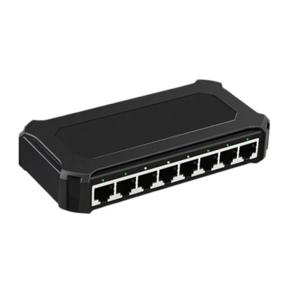 Switch internet cu 8 porturi QJH02 de 1000Mbps