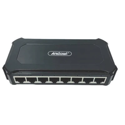 Switch internet cu 8 porturi QJH02 de 1000Mbps