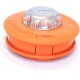 Tambur motocoasa cap aluminiu M10 pas 1.25 mm fir 3 mm GARDEN PORTOCALIU