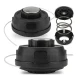 UB Tambur motocoasa cap metal universal NEGRU