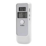 Tester de Alcoolemie digital functie de ceas cronometru Alb