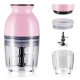 Tocator QUATRE multifunctional pentru legume si fructe Roz 600 ml