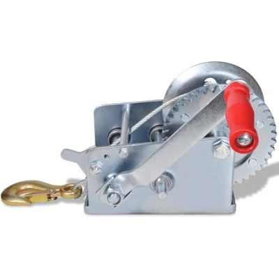 Troliu Manual cu Cablu 10 M 900Kg  ( 2000Lbs )