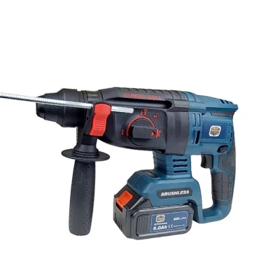 Trusa ciocan rotopercutor German Meister cu 2 acumulatori 36V - 6 ah