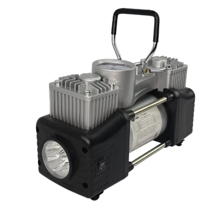 Trusa Compresor auto 12V PREMIUM cu 2 cilindri LIDER MX931
