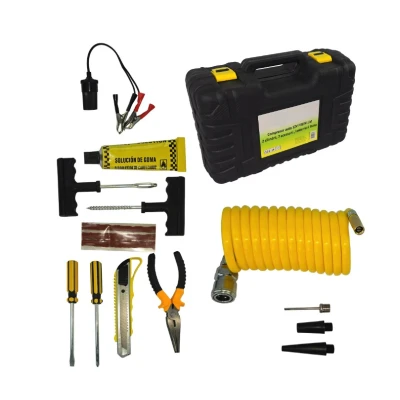 Trusa Compresor auto 12V PREMIUM cu 2 cilindri LIDER MX931