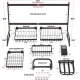 UB Organizator pentru uscat vasele 85 CM SUS