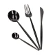 UB Set de 24 piese tacamuri in stil portughez- culoare NEGRU BS