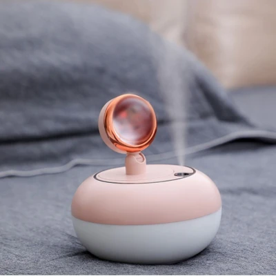 Umidificator cu Lumina Apus de Soare si Pulverizare Intermitenta