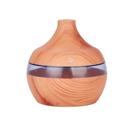 Umidificator purificator aromaterapie ultrasunete cu iluminare RGB 300ml