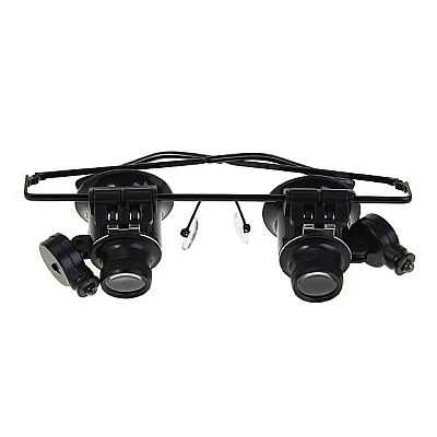Ochelari Cu Lentile Microscop 20x Si LED Ochelari Cu Lentile Microscop 20x Si LED