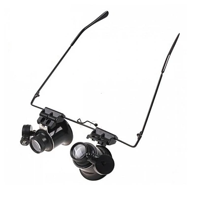 Ochelari Cu Lentile Microscop 20x Si LED Ochelari Cu Lentile Microscop 20x Si LED