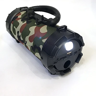 Boxa PT1 Camuflaj Army portabila bluetooth cu suport de telefon Boxa PT1 Camuflaj Army portabila bluetooth cu suport de telefon