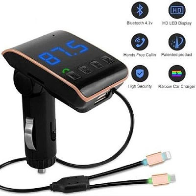 Fm Modulator Bluetooth Car Kit Q10 Fm Modulator Bluetooth Car Kit Q10