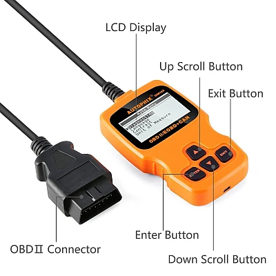 Obd 2 Tester / Diagnoza OM123 Profesional Auto Universal Obd 2 Tester / Diagnoza OM123 Profesional Auto Universal