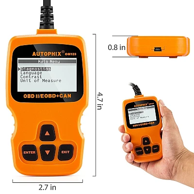 Obd 2 Tester / Diagnoza OM123 Profesional Auto Universal Obd 2 Tester / Diagnoza OM123 Profesional Auto Universal